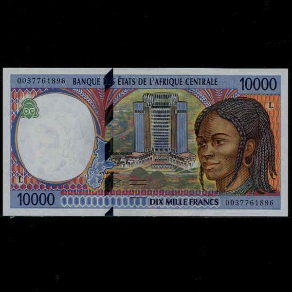 CENTRAL AFRICAN STATES-߾Ӿīȭ(CHAD)-10.000 FRANCS-1994