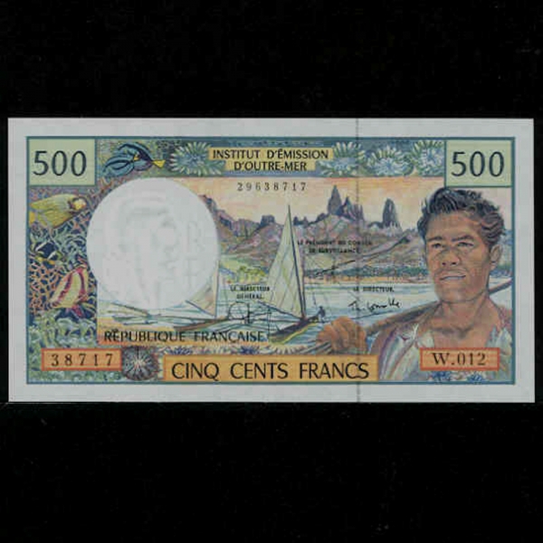 FRENCH PACIFIC TERRITORIES- 籺-P1e-500 FRANCS-2003
