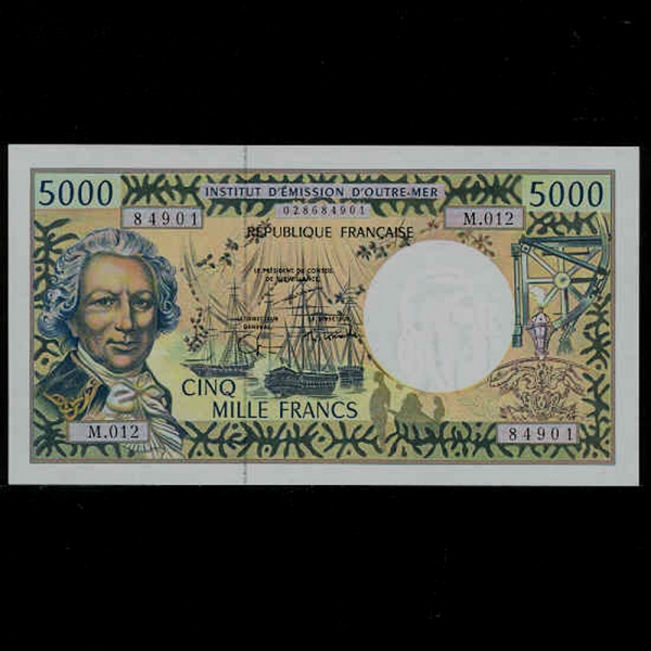 FRENCH PACIFIC TERRITORIES- 籺-P3g-BOUGAINVILLE(ΰǺ)-5.000 FRANCS-2003