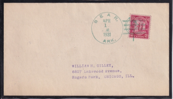 CIRCUS(Ŀ)-FANCY COVER-BEAR,ARK~CHICAGO,ILL.ü-1931.4.1