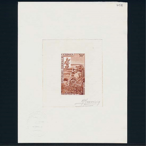 CAMEROUN(ī޷)-DIE PROOF-#C103-30f-TEA()-1968.6.5