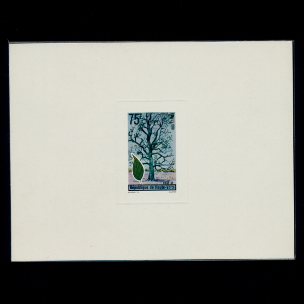 BURKINA FASO(θŰļ)-DELUXE SHEET-#469-75f-FIG TREE(ȭ)-1978.2.28
