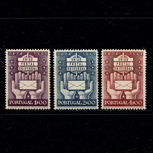 PORTUGAL()-#713~5(3)-UPU(Ϲ  )-1949.12.29