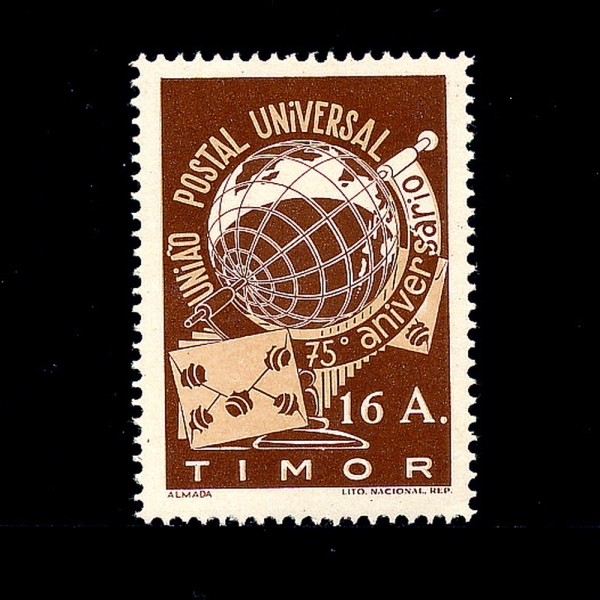 TIMOR(Ƽ)-#255-16a-UPU(Ϲ  )-1949