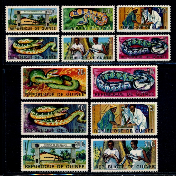 GUINEA()-#465~474,C88~9(12)-SNAKES()-1967.5.15