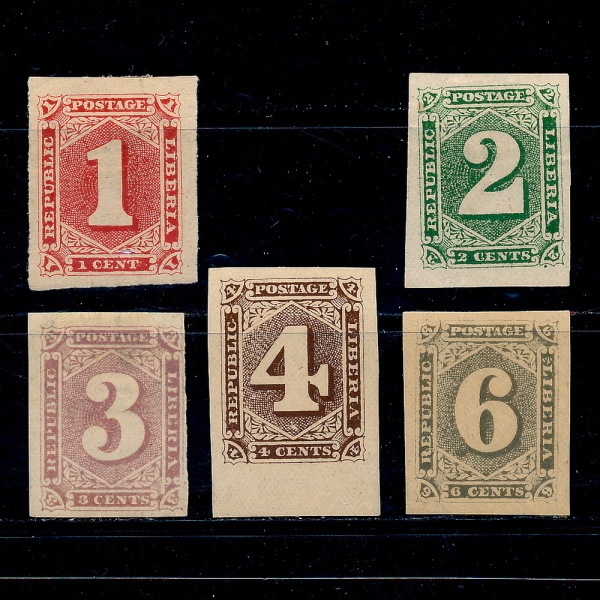 LIBERIA(̺)-IMPERF()-#24~28(5)-NUMBER()-1885
