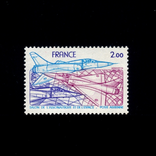 FRANCE(프랑스)-#C53-2f-34TH INTL. SPACE AND AERONAUTICS EXHIBITION, JUNE 5-14(항공 및 우주 국제 전시회)-1980.6.6일