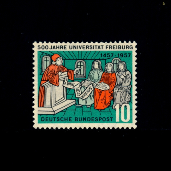 GERMANY()-#766-10pf-SCHOLARS()-1957.6.24