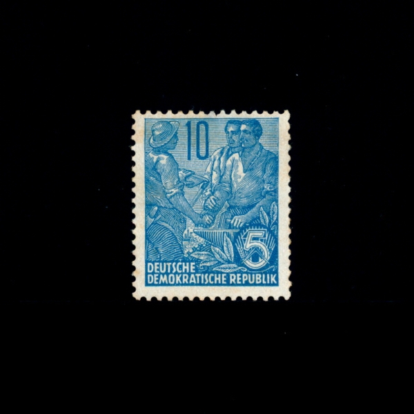 GERMAN DEMOCRATIC REPUBLIC()-#331-10pf-MACHINISTS()-1958