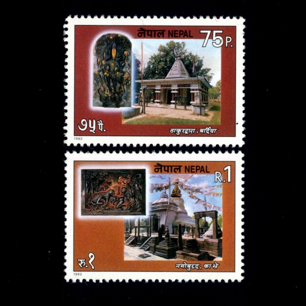 NEPAL()-#503~4(2)-TEMPLES()-1992.11.10