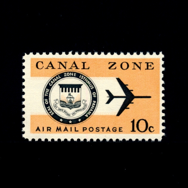 CANAL ZONE(ĳ  )-#C48-10c-SEAL AND JET PLANE(ΰ,Ʈ װ)-1968.3.15