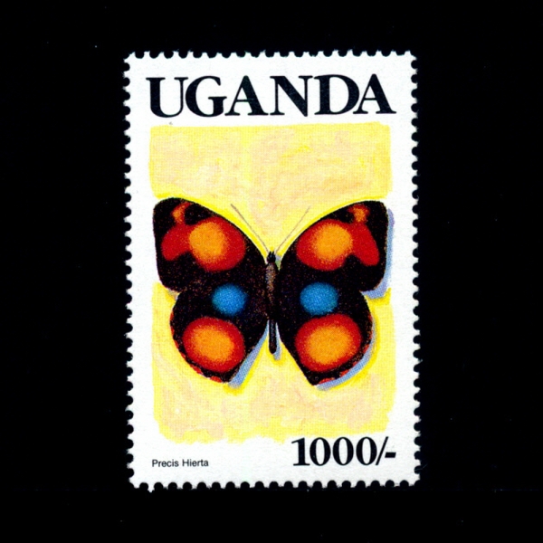 UGANDA(찣)-#716-1000sh-BUTTERFLY()-1989.11.13