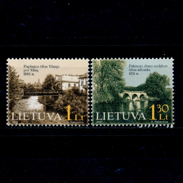 LITHUANIA(ƴϾ)-#695~6(2)-BRIDGES(ٸ)-2001.6.9