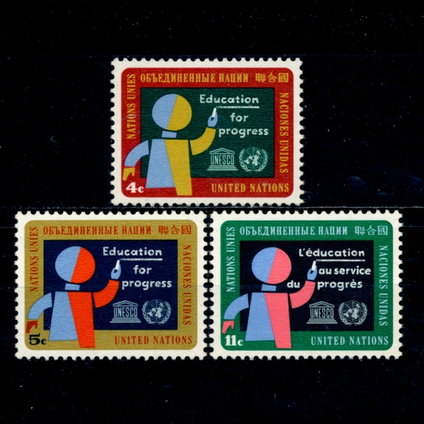 UNITED NATIONS,OFFICES IN NEW YORK( -)-#134~6(3)-EDUCATION FOR PROGRESS(  )-1964.12.7