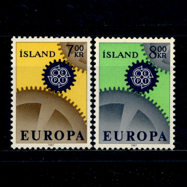 ICELAND(̽)-#389~90(2)-EUROPA()-1967.5.2