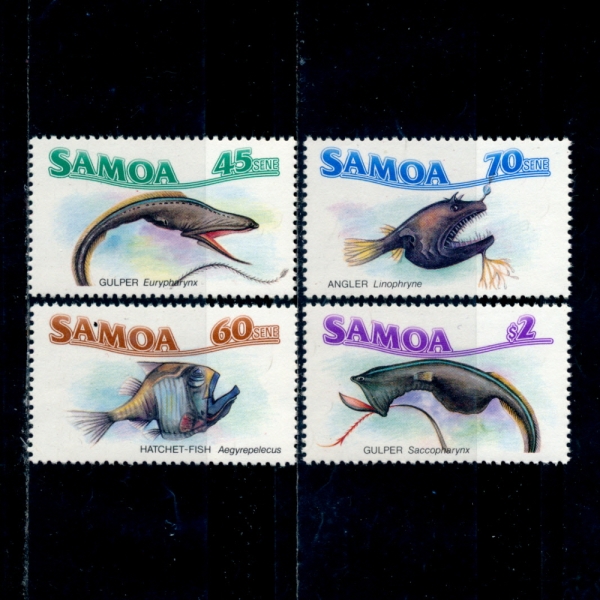 SAMOA()-#692~5(4)-MARINE LIFE(ؾ )-1987.3.31