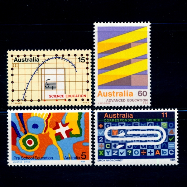 AUSTRALIA(Ʈϸ)-#602~5(4)-SCHOOL AND EDUCATION(б,)-1974.11.20