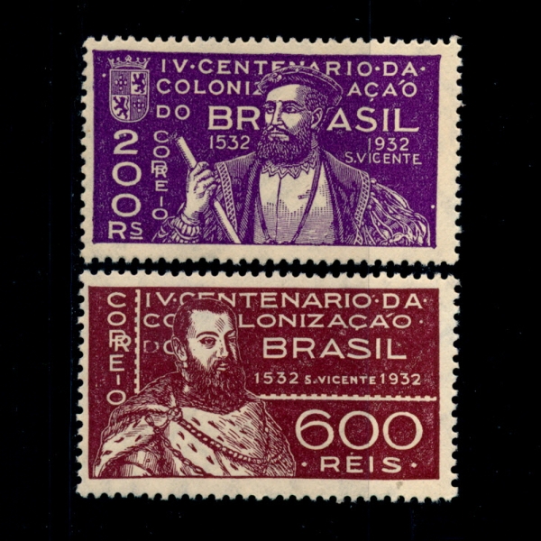 BRAZIL()-#361~2(2)-MARTIM AFFONSO DE SOUZA AND KING JOHN III(   , 3)-1932.6.3