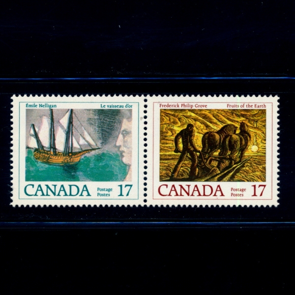 CANADA(ĳ)-#817~8(2)-EMILE NELIGAN( ڸ)-1979.5.3