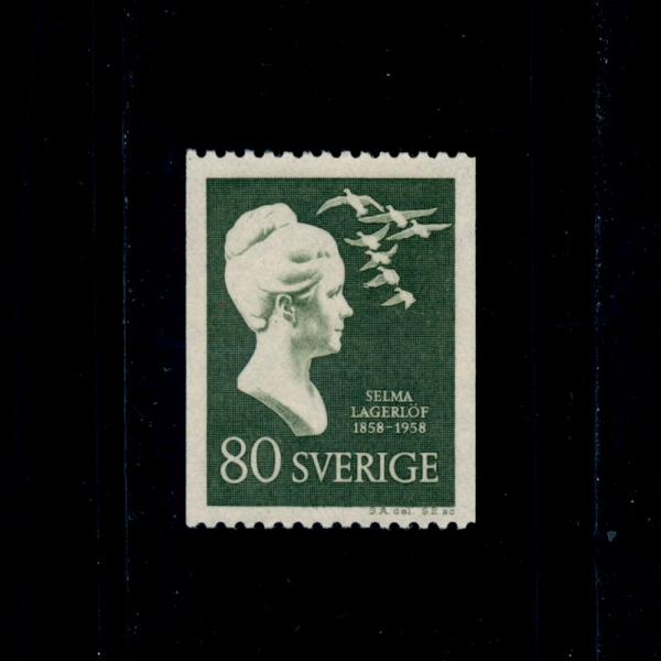 SWEDEN()-#534-80o-SEIMA LAGERLOF( Ը)-1958.11.20