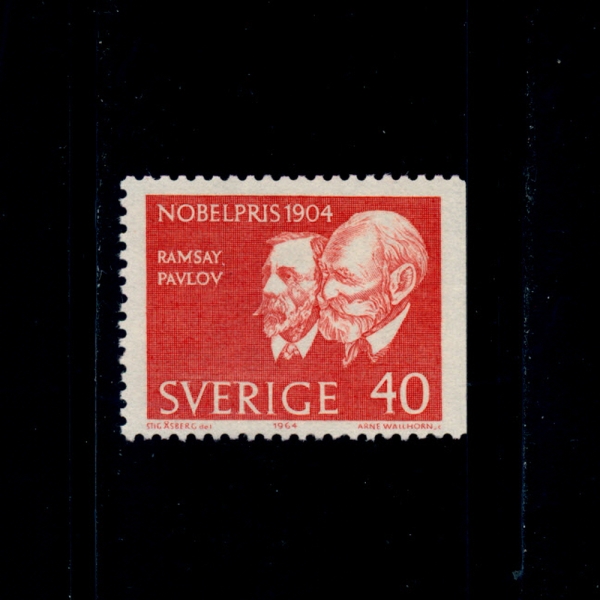 SWEDEN()-#676-40o-SIR WILLIAM RAMSEY AND IVAN PETROVICH PAVLOV( ,̹ ĺ)-1964.12.10