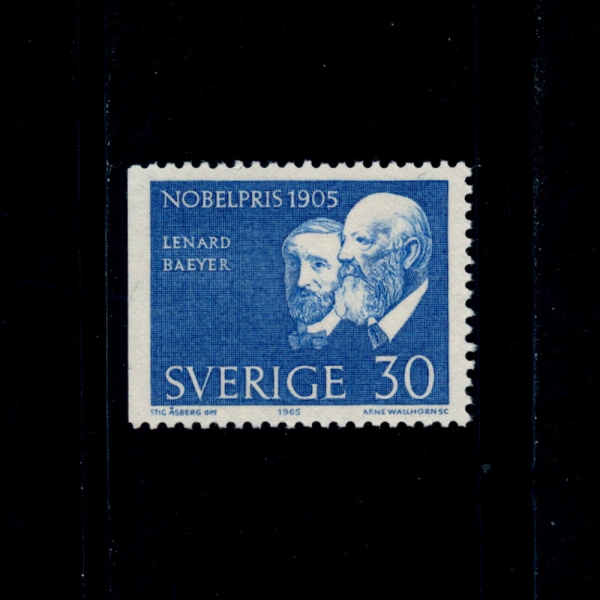 SWEDEN()-#691-30o-PHILIPP VON LENARD AND ADOLF VON BAEYER(ʸ ,Ƶ  ̾)-1965.12.10