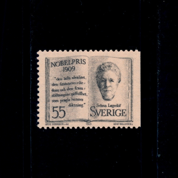 SWEDEN()-#846-55o-SELMA LAGERIOF( Ը)-1969.10.10
