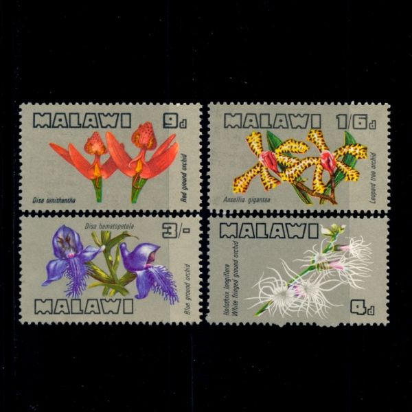 MALAWI()-#114~7(4)-ORCHIDS()-1969.7.9