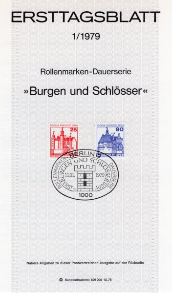 GERMANY()-#1233,1239-GEMEN AND VISCHERENBURG(Ը, Ͽ)- ߽øī(MAXIMUMCARD)-1979.1.11