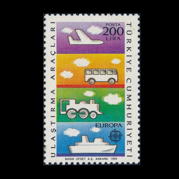 TURKEY(Ƣ��Ű��)-#2403-200 I-TRANSPORT AND COMMUNICATION(���, ���)-1988.5.2��