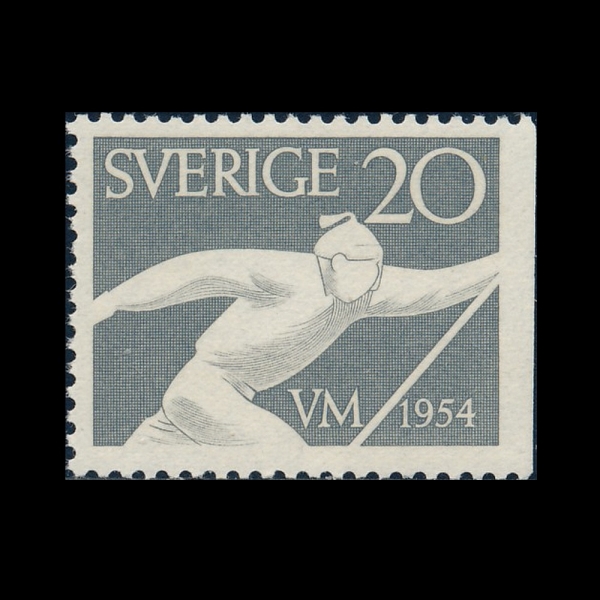 SWEDEN(������)-#464-20o-SKIER(��Ű ����)-1954.2.13��