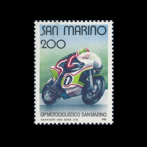 SAN MARINO(�긶����)-#1006-200 I-GRAND PRIX MOTORCYCLE RACE(�׶����� ���ͻ���Ŭ ���̽�)-1981.7.10��