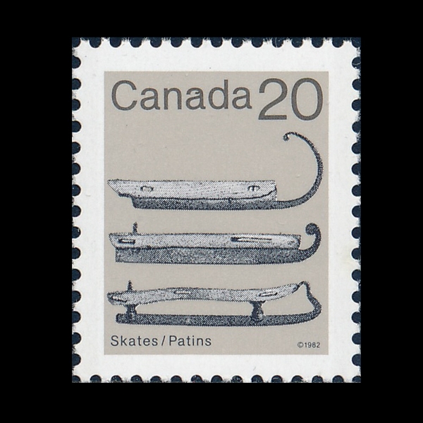 CANADA(ĳ����)-#922-20c-ICE SKATES(������Ʈȭ)-1982.10.19��