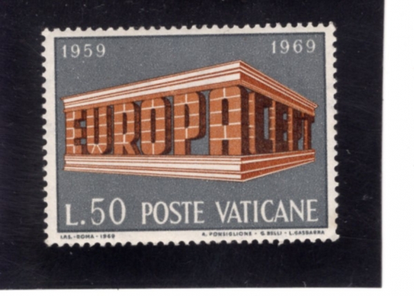 VATICAN CITY(��Ƽĭ �ñ�)-#470-50 I-EUROPA(������)-1969.4.28��