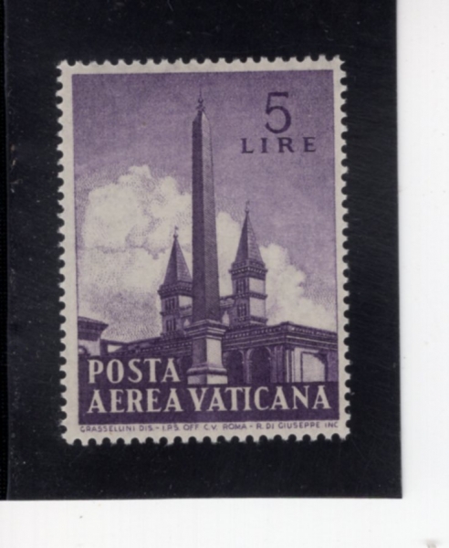 VATICAN CITY(��Ƽĭ �ñ�)-#C35-5 I-OBELISK OF ST. JOHN LATERAN(���׶� ��������ũ)-1959.10.27��