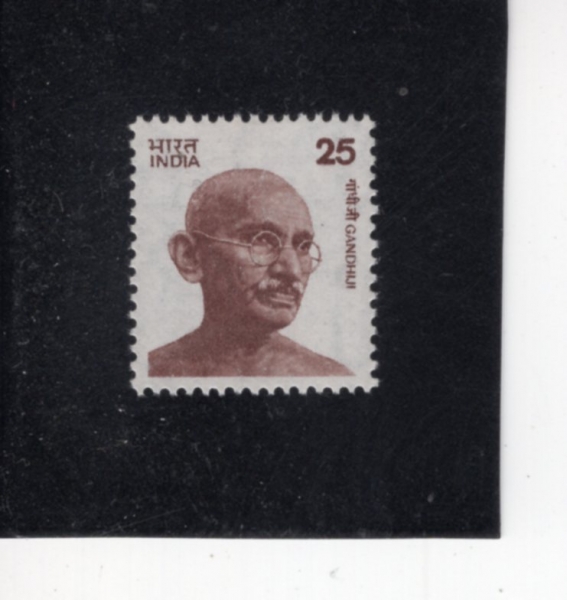 INDIA(�ε�)-#677-25p-MAHATMA GANDHI(����Ʈ�� ����)-1978��