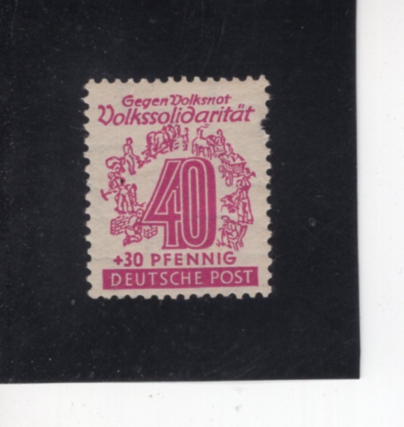 GERMAN DEMOCRATIC REPUBLIC(����)-#14NB11-40+30pf-INDUSTRY(���)-1946��