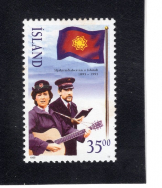 ICELAND(���̽�����)-#793-30k-SALVATION ARMY IN ICELAND, CENT.(���̽������� ������ 100�ֳ�)-1995.3.14��