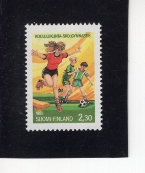 FINLAND(�ɶ���)-#926-2.30m-PHYSICAL EDUCATION IN FINNISH SCHOOLS, 150TH ANNIV.(�ɶ��� �б��� ü�� 150�ֳ�)-1993.10.8��