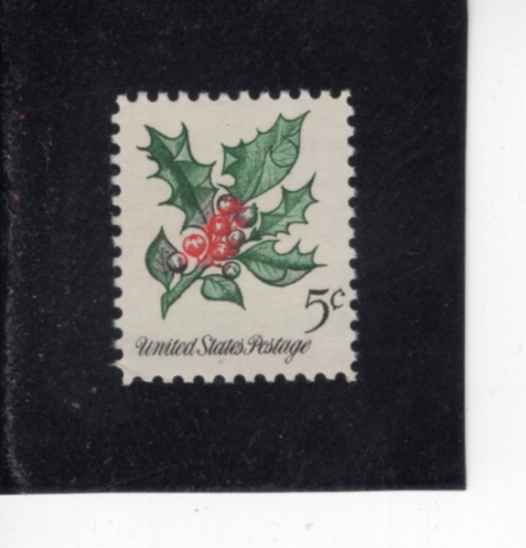 UNITED STATES(�̱�)-#1254-5c-HOLLY(Ȧ��)-1964.11.9��