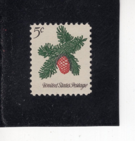 UNITED STATES(�̱�)-#1257-5c-SPRIG OF CONIFER(ħ����)-1964.11.9��