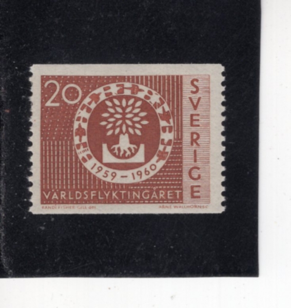 SWEDEN(������)-#553-20o-UPROOTED OAK EMBLEM(�Ѹ�° ���� ������)-1960.4.7��