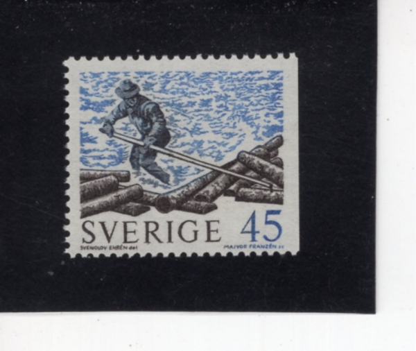 SWEDEN(������)-#760-45o-LOG ROLLER(�볪�� �ѷ�)-1970��