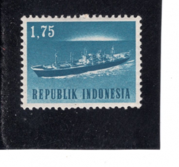 INDONESIA(�ε��׽þ�)-#628-1.75r-FREIGHTER(ȭ����)-1964��