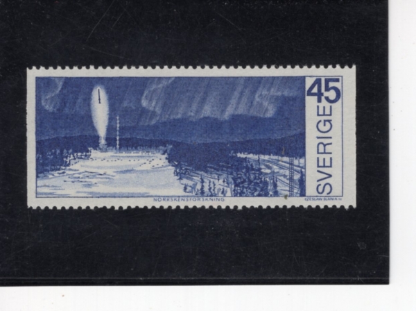 SWEDEN(������)-#857-45o-ROCKET PROBE UNDER NORTHERN LIGHTS(�ϱر� ������ ���� ���� ����)-1970.6.5��