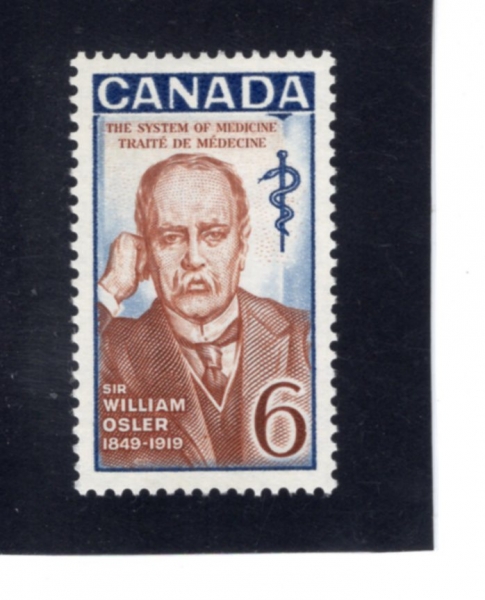 CANADA(ĳ����)-#495-6c-SIR WILLIAM OSLER(������ ������)-1969.6.23��