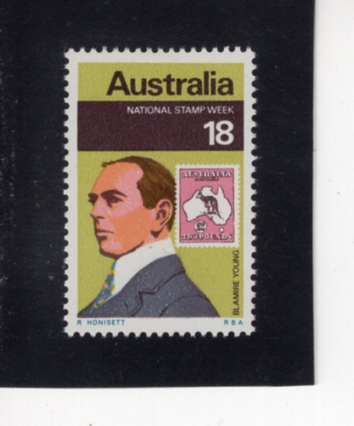 AUSTRALIA(����Ʈ���ϸ���)-#647-18c-BLAMIRE YOUNG AND AUSTRALIA NO. 59(����̾� ��, ����Ʈ���ϸ��� ���� NO. 59)-1976.9.27��