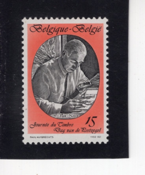 BELGIUM(���⿡)-#1448-15fr-JEAN VAN NOTEN(�� �� ��ư)-1992.4.13��