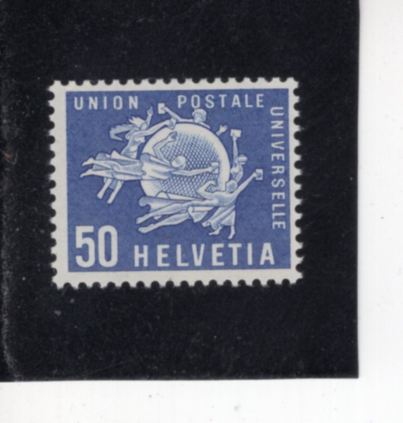 SWITZERLAND(������)-#9O7-50c-UPU MONUMENT, BERN(UPU ����, ����)-1960��