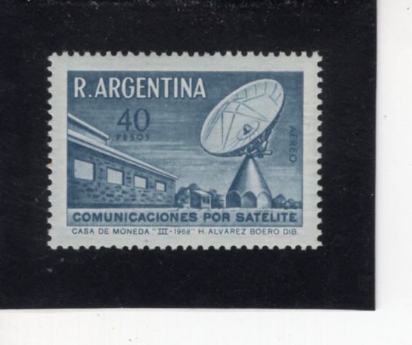 ARGENTINA(�Ƹ���Ƽ��)-#C115-40p-RADAR ANTENNA, BALCARCE STATION(���̴� ���׳�, ��ī���� ����)-1969.8.23��